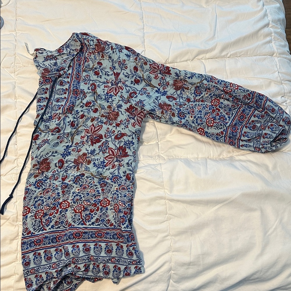 *BOGO FREE* Floral Bohemian Blouse XL